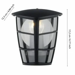Utvändig vägglampa Aloria