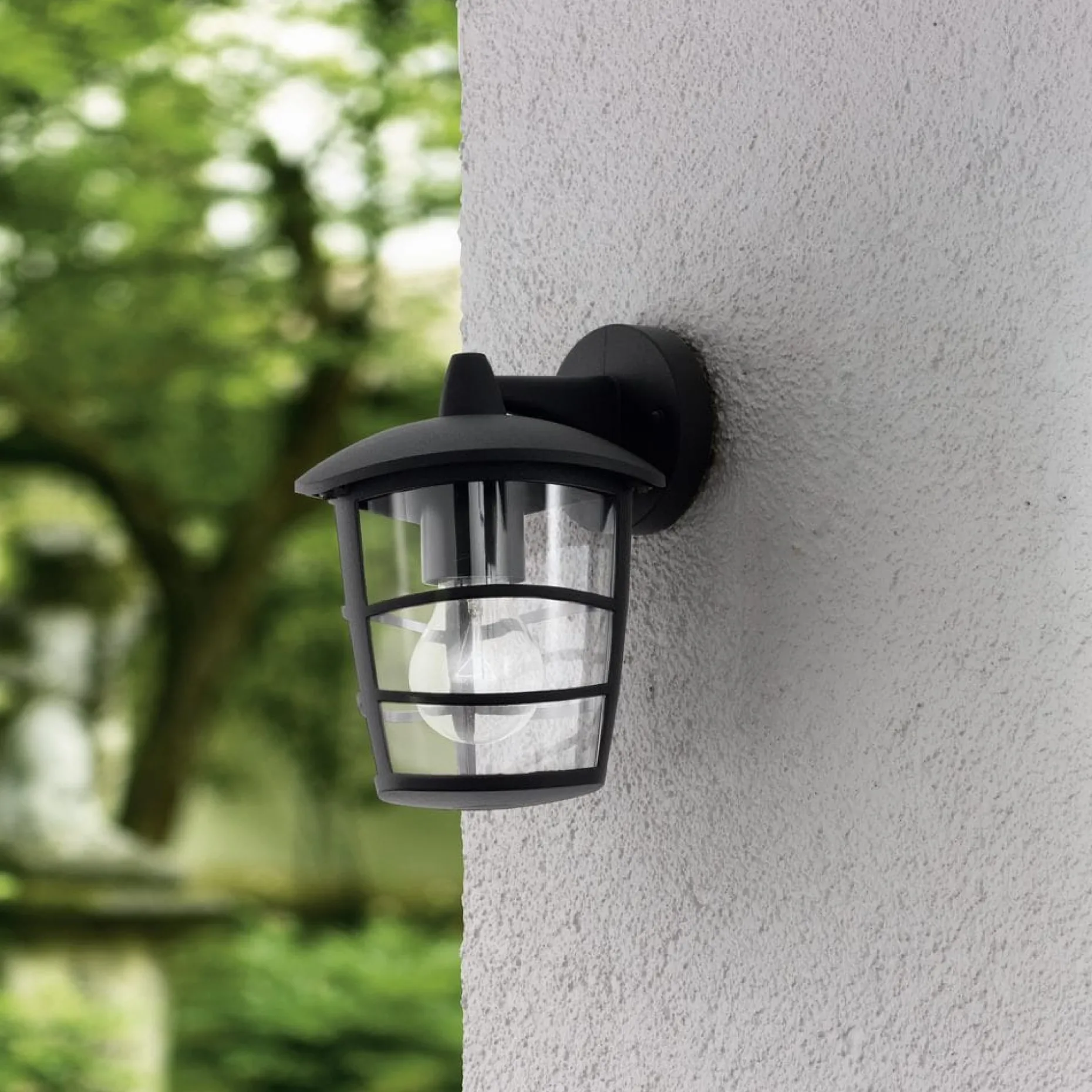 Utvändig vägglampa Aloria 170 mm