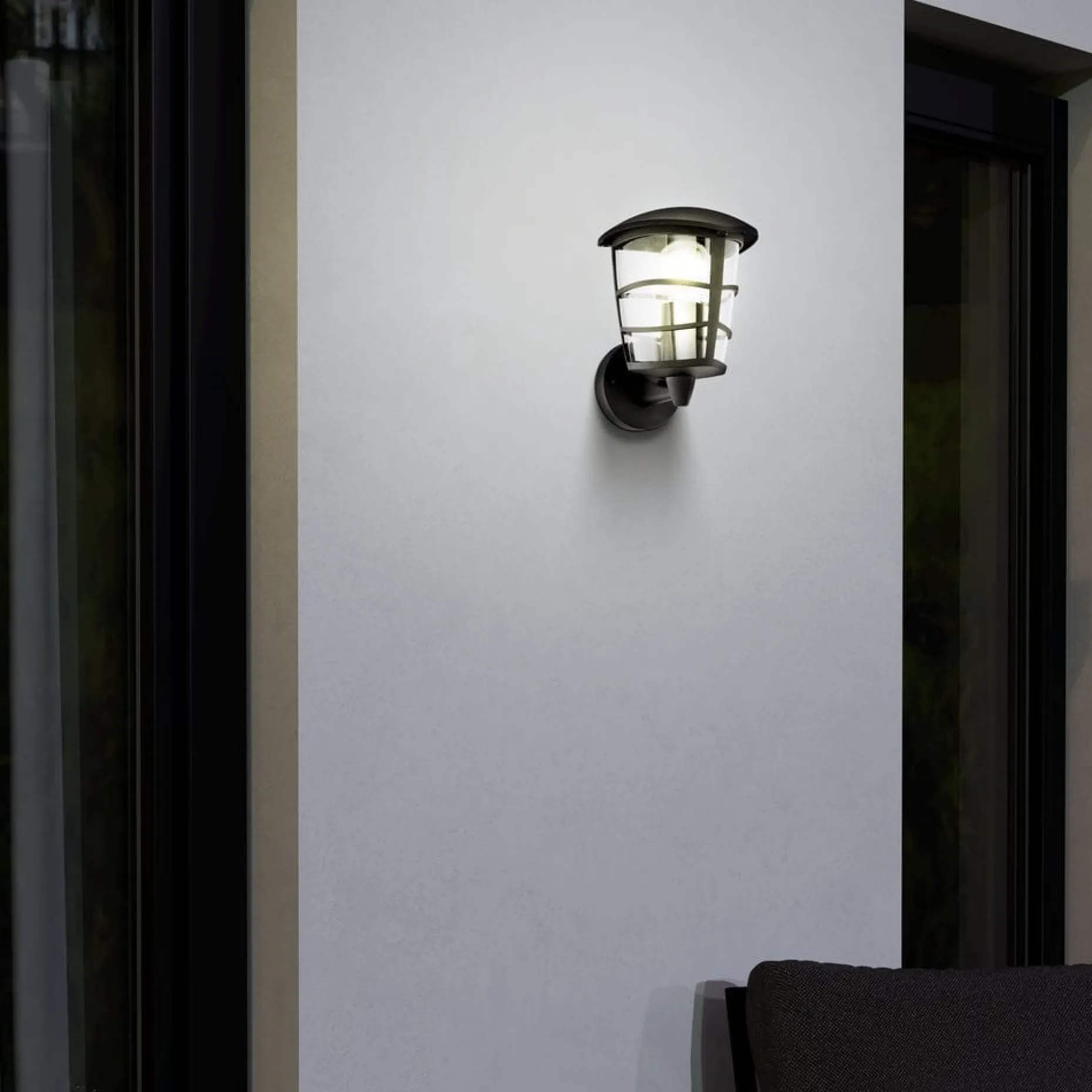 Utvändig vägglampa Aloria 170 mm