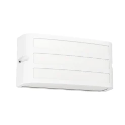 Utvändig vägglampa Camarda Vit