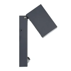 Utvändig vägglampa Sakeda med sensor