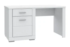 Uzayr Skrivbord 138 cm med Förvaring Hylla + Skåp
