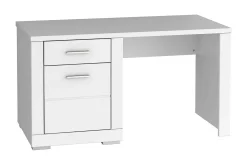 Uzayr Skrivbord 138 cm med Förvaring Hylla + Skåp