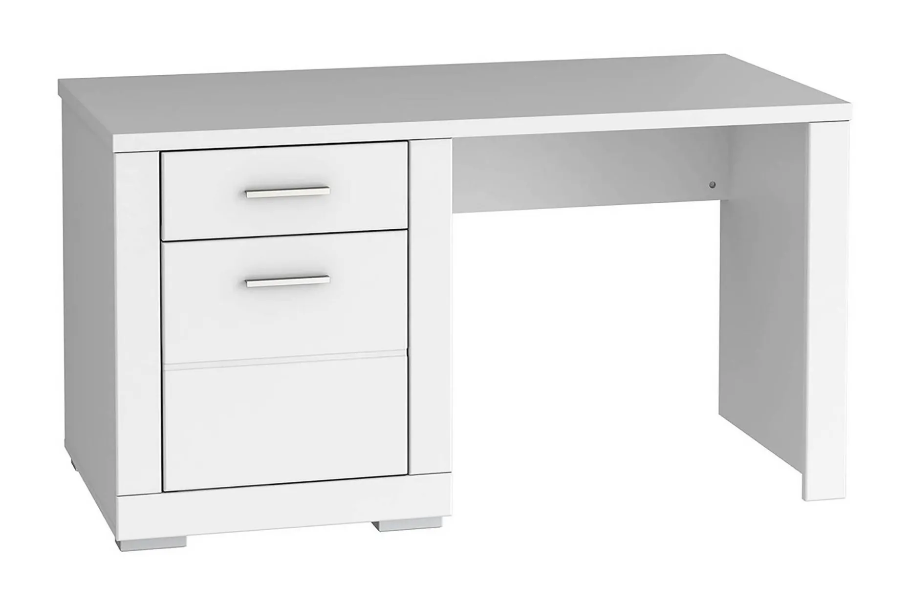 Uzayr Skrivbord 138 cm med Förvaring Hylla + Skåp