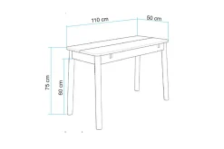 Valsot Matbord 110 cm