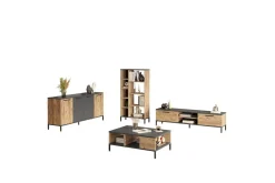 Vardagsrum Möbelset Zephral Atlantic Pine / Antracit