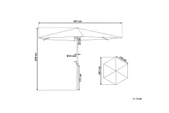 Varese Parasoll 230 cm