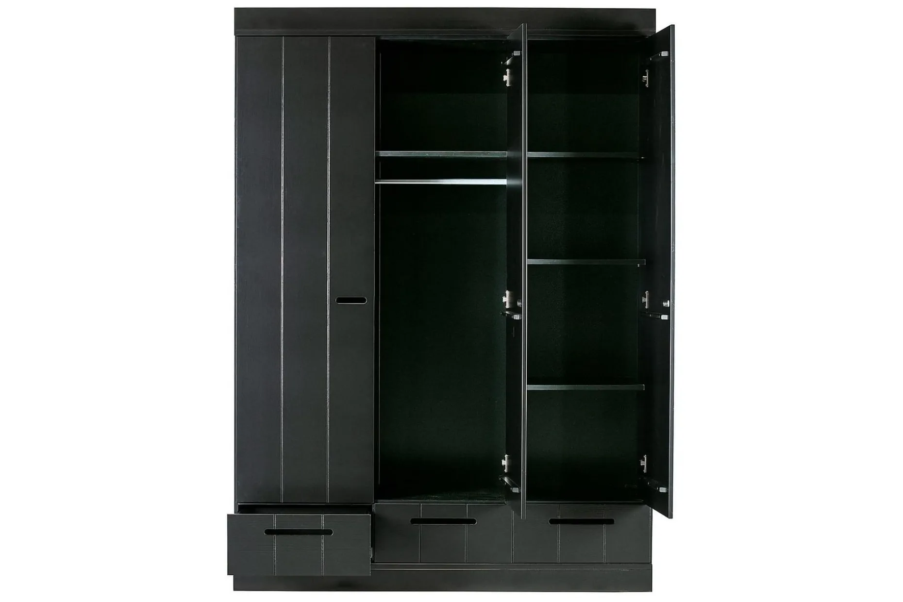 Varius Garderob 140x53 cm 3 Dörrer