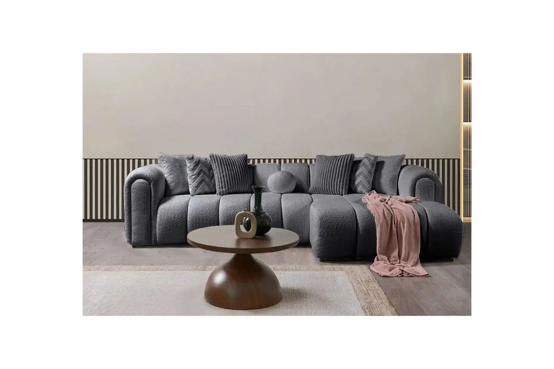Varrel Soffa med Divan 3-sits
