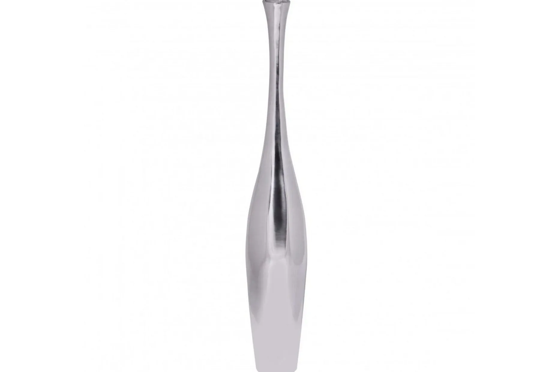 Vas Wohnling polerad aluminiumgjutning, modern stil 75 cm
