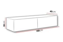 Vasil TV-bänk 180 cm
