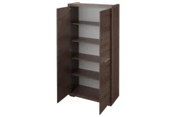 Vegas Bokhylla 70x40,5x192 cm LED-belysning
