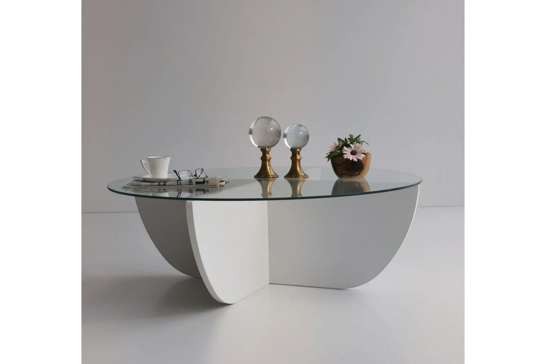 Vellavie Soffbord 90x30x90 cm Runt