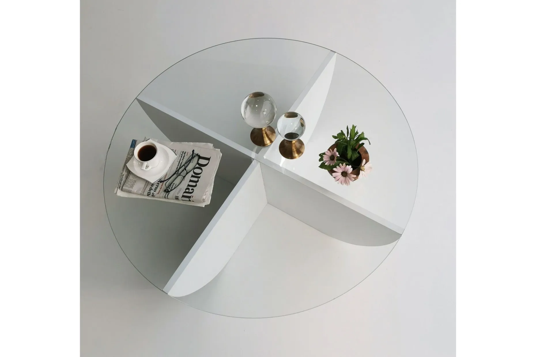 Vellavie Soffbord 90x30x90 cm Runt