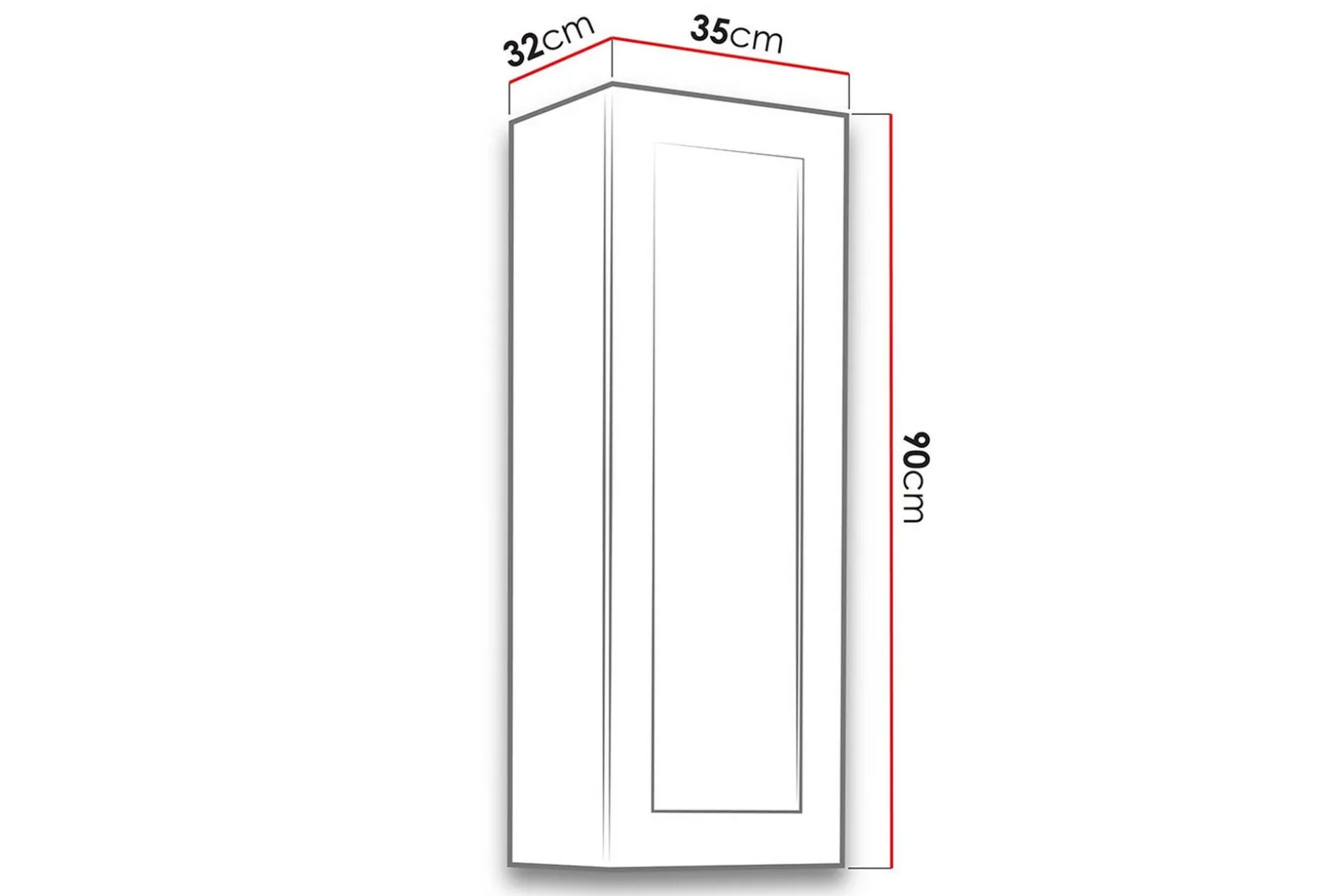 Veria Vitrinskåp Vit LED Belysning 32 cm djup 35 cm bred 90 cm hög Mörkt Trä Glas