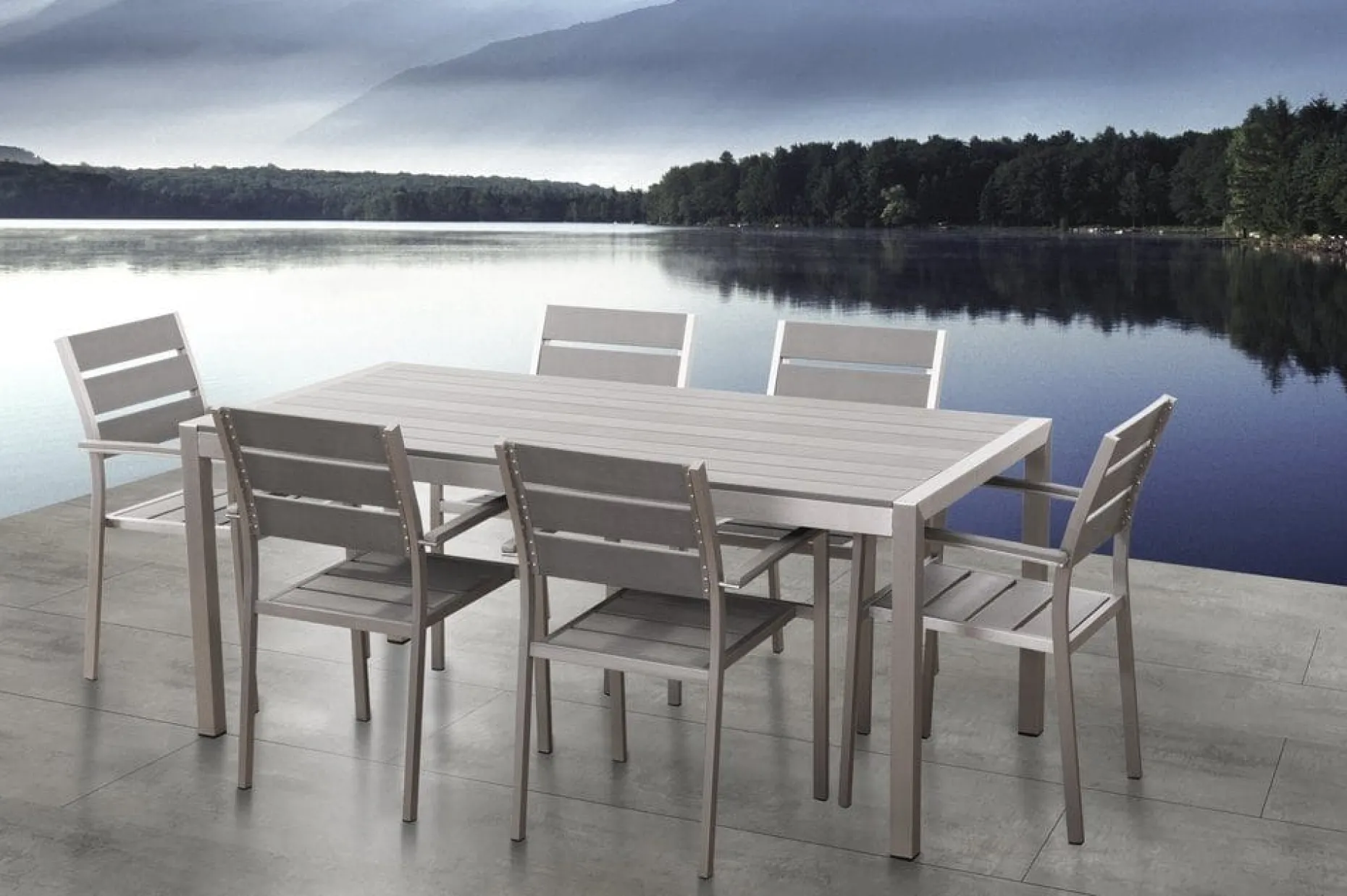 Vernio Trädgårdsstol 6 St 57 cm