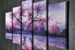Väggdekor Canvas Målning 5 Delar