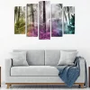 Väggdekor Canvas Målning 5 Delar