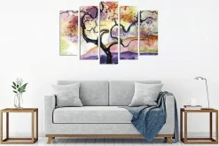 Väggdekor Canvas Målning 5 Delar