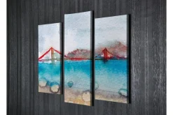 Väggdekor Canvas Målning 3 Delar