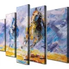Väggdekor Canvas Målning 5 Delar