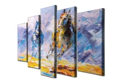 Väggdekor Canvas Målning 5 Delar