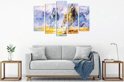 Väggdekor Canvas Målning 5 Delar