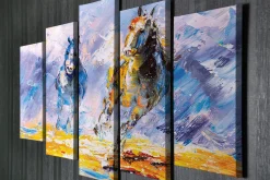 Väggdekor Canvas Målning 5 Delar