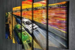 Väggdekor Canvas Målning 5 Delar