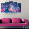 Väggdekor Canvas Målning 5 Delar