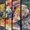 Väggdekor Canvas Målning 5 Delar