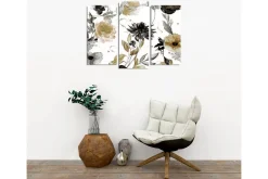 Väggdekor Canvas Målning 3 Delar