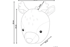 Väggdekorationer för barn Bambi