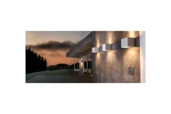 Vägglampa Utebelysning Eglo Calpino Vit