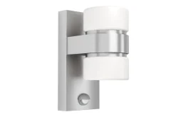 Vägglampa Utebelysning Eglo Atollari Silver/Vit
