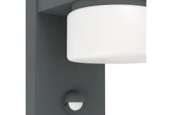 Vägglampa Utebelysning Eglo Atollari Silver/Vit