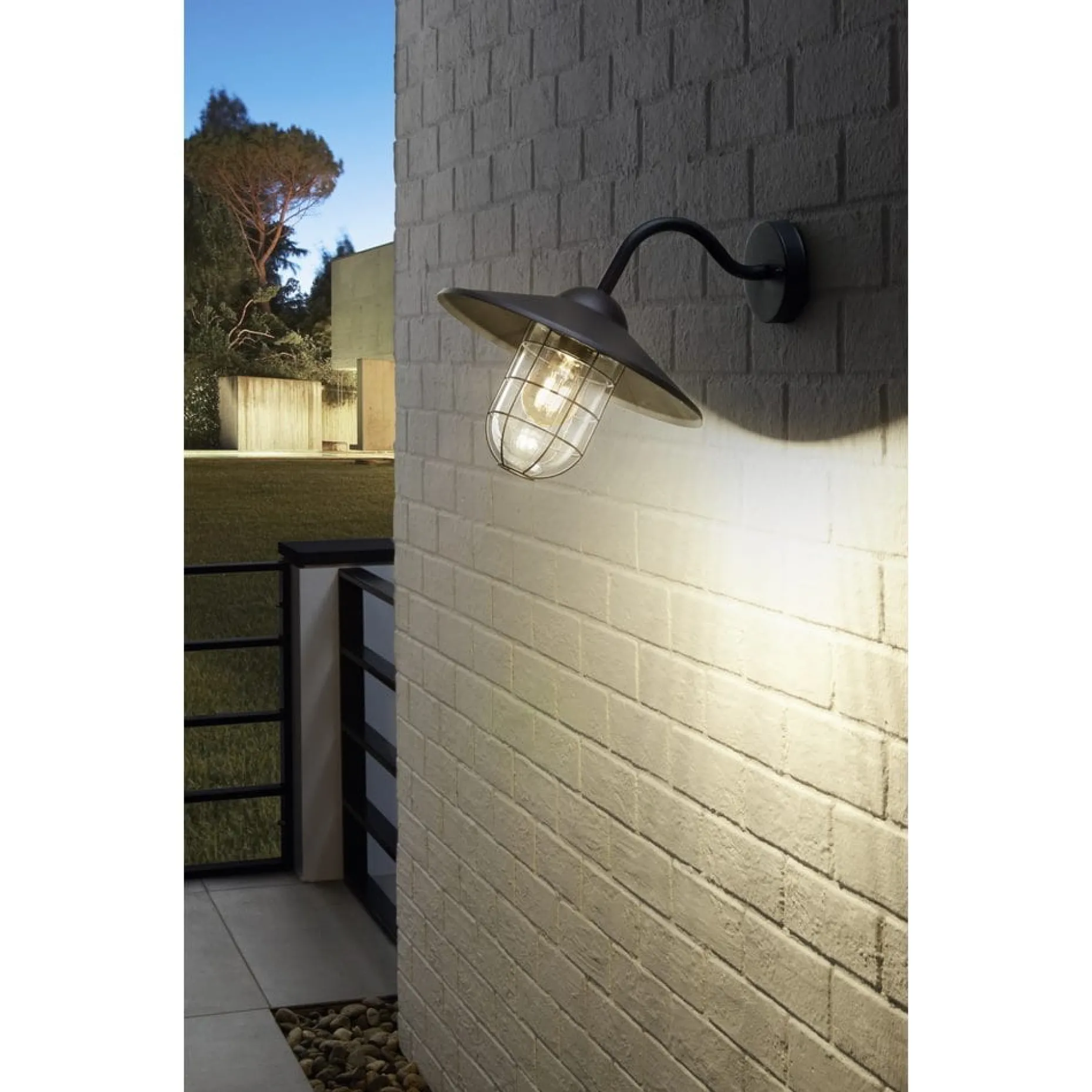 Vägglampa Utebelysning Melgoa