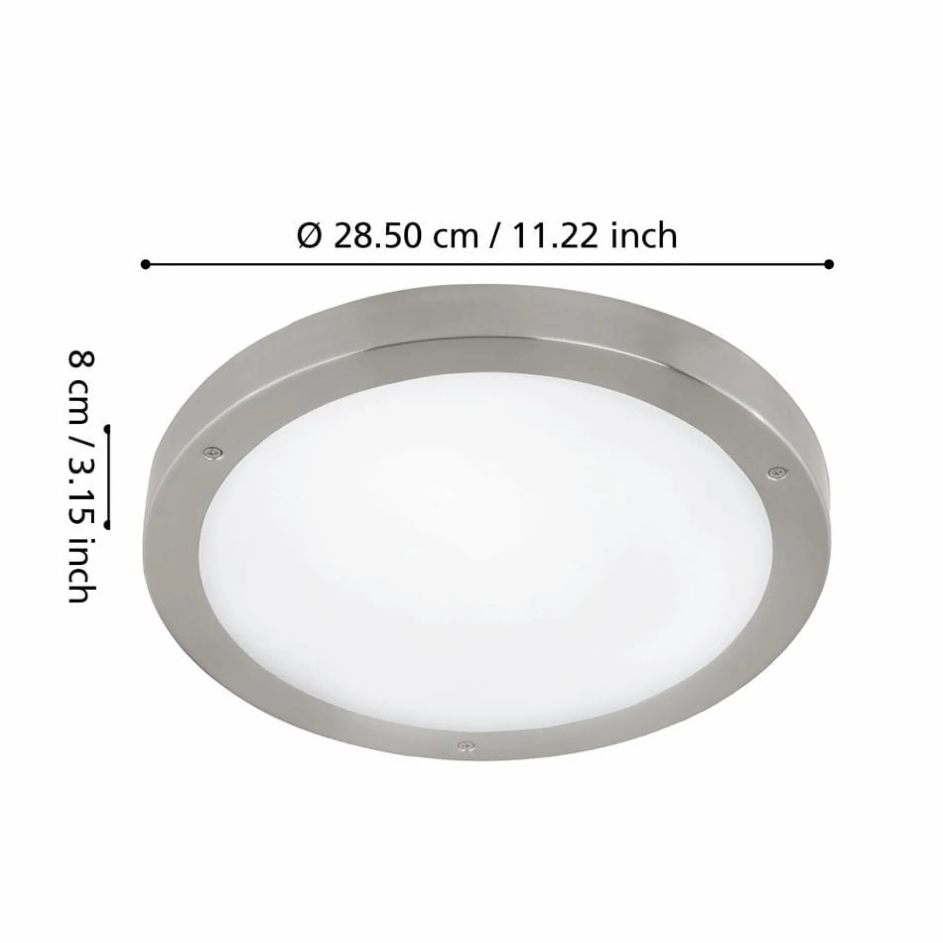 Vägg-/Taklampa Vento