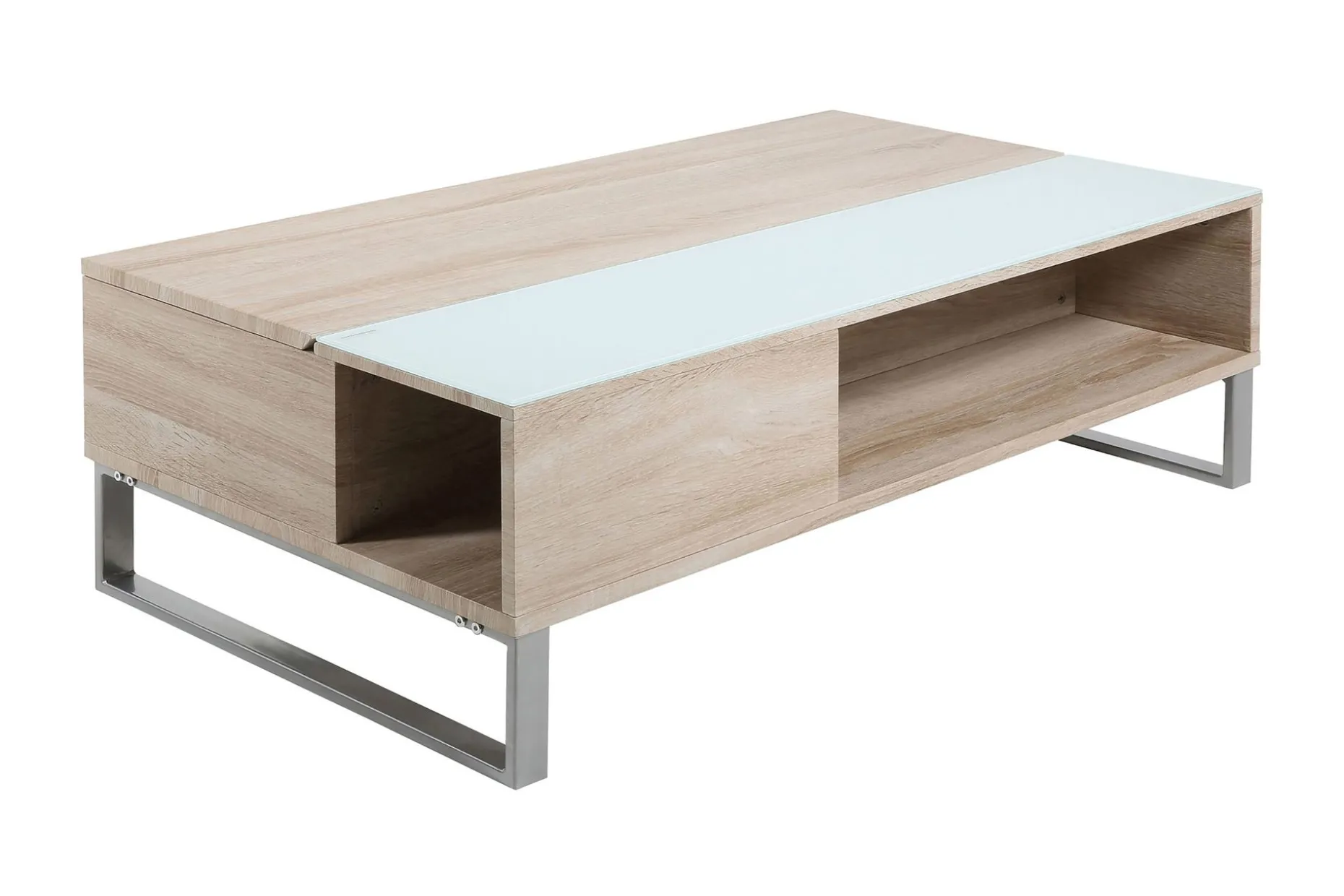 Vilhelmina Soffbord 110 cm med Förvaring Hylla