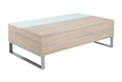 Vilhelmina Soffbord 110 cm med Förvaring Hylla
