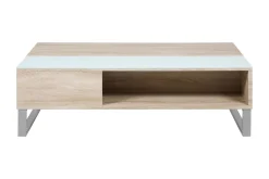 Vilhelmina Soffbord 110 cm med Förvaring Hylla