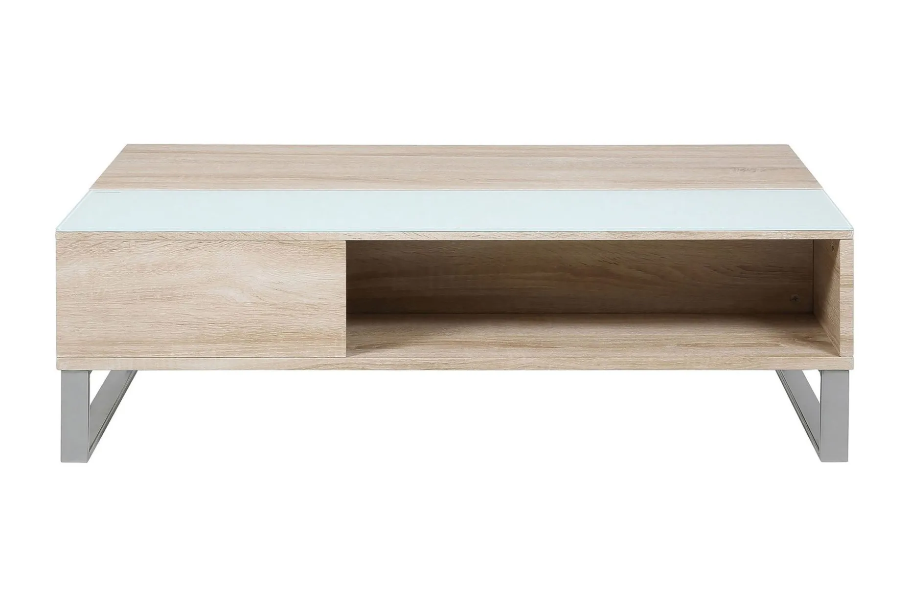 Vilhelmina Soffbord 110 cm med Förvaring Hylla