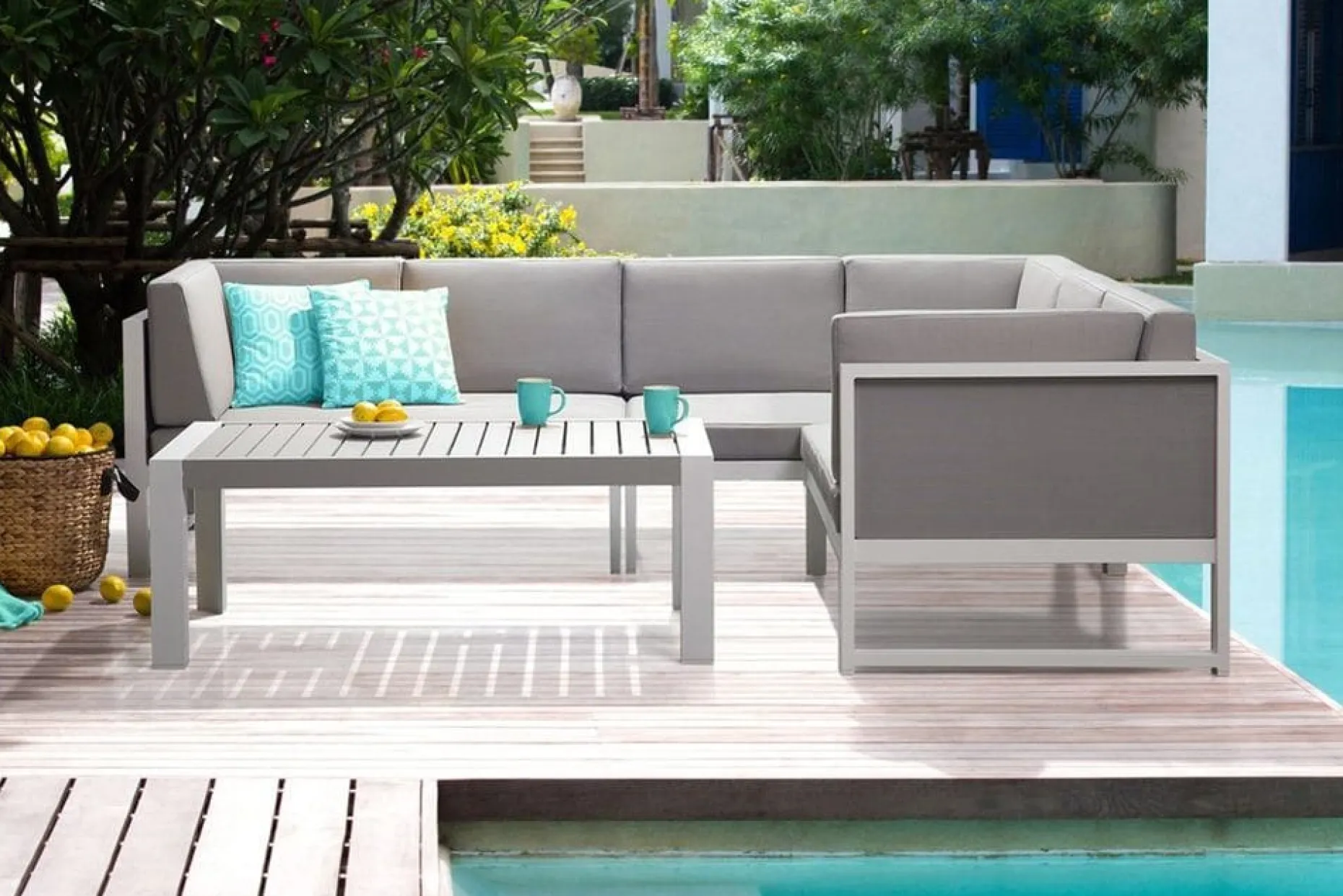 Vinci Loungegrupp Utomhus 120 cm