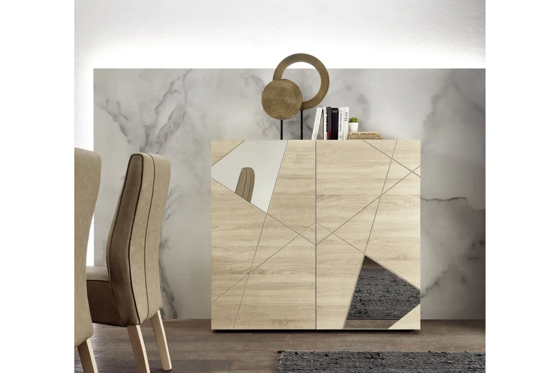 Vittoria Sideboard 42x121 cm Beige