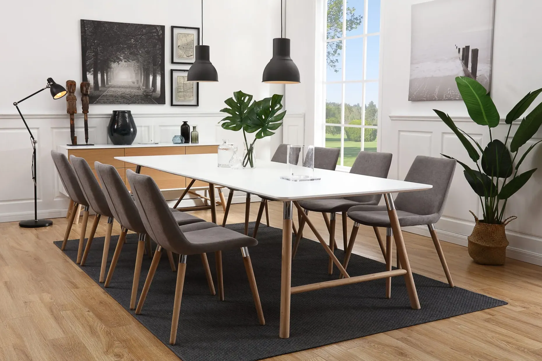 Waltham Förlängningsbart Matbord 180 cm
