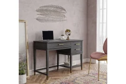 Westerleigh Höj-och Sänkbart Skrivbord 116 cm Förvaring Lådo