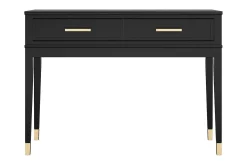 Westerleigh Konsollbord 105 cm Svart