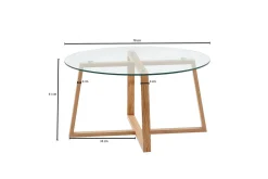 Wilhem Soffbord 78 cm Rund