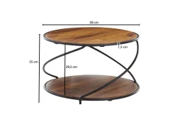 Wilhem Soffbord 58 cm Rund