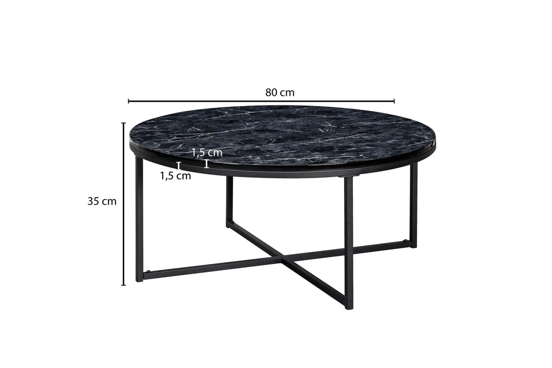 Willowdale Soffbord 80 cm Runt